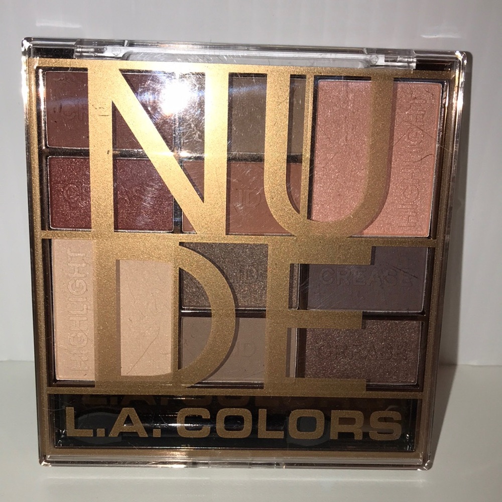 L.A. Colors nude eyeshadow palette NEW